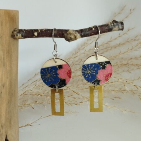 Boucles d'oreilles Hanami